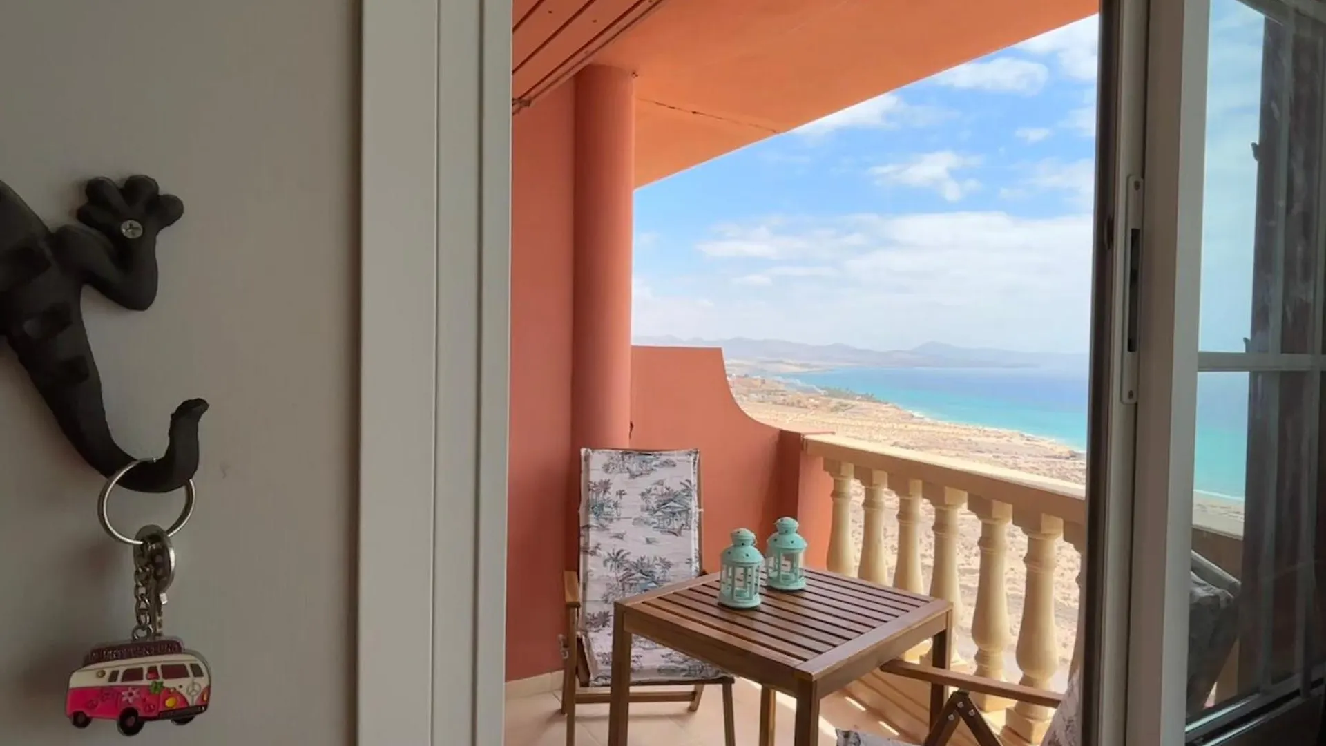 Apartment Ferienwohnung Penthouse Sunrise Blue Ocean View Costa Calma Spanien